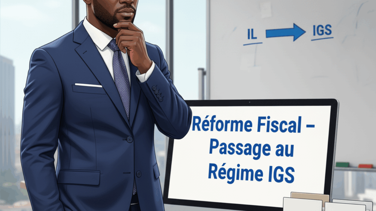 alt="Passage impôt libératoire et régime simplifié au régime IGS"