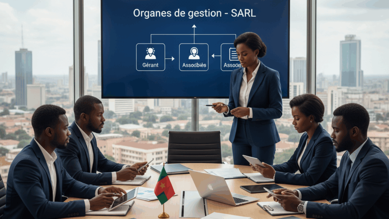 alt="Organes de gestion d’une SARL au Cameroun"