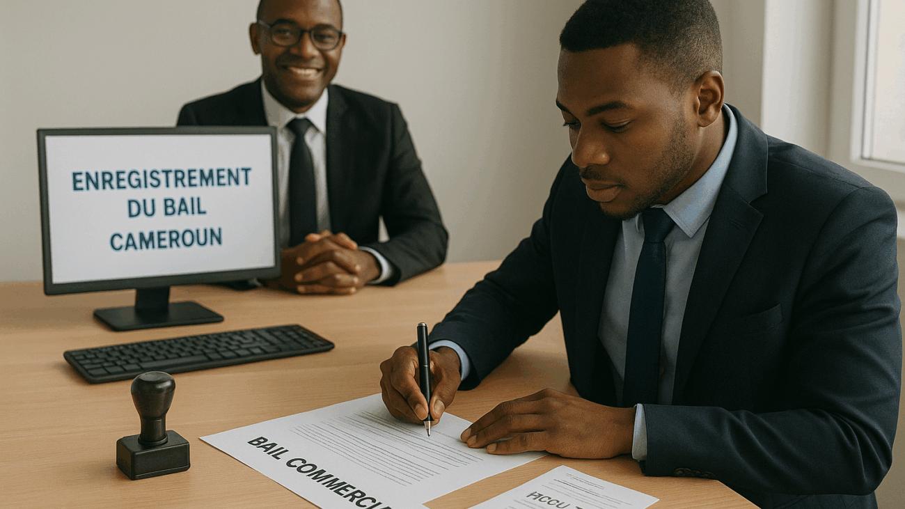 alt="Droits d’enregistrement pour bail commercial au Cameroun"
