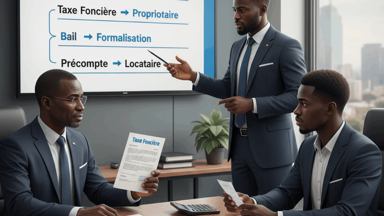 alt="Taxe foncière et précompte sur loyers au Cameroun"