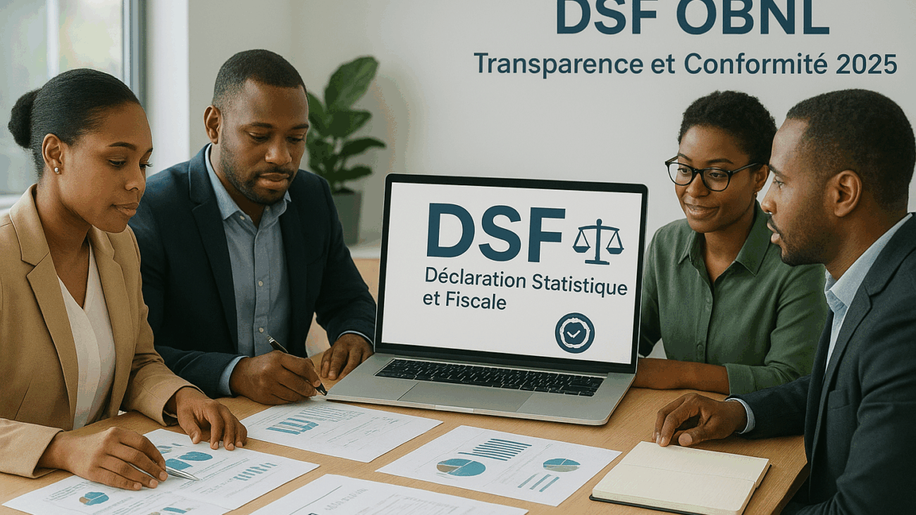 alt="Obligation de Déclaration Statistique et Fiscale DSF pour OBNL au Cameroun"