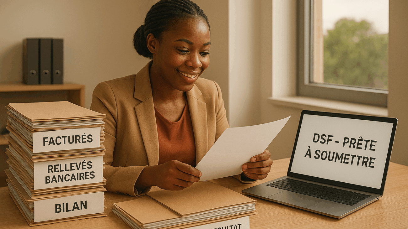 alt="Pièces justificatives pour la DSF au Cameroun"