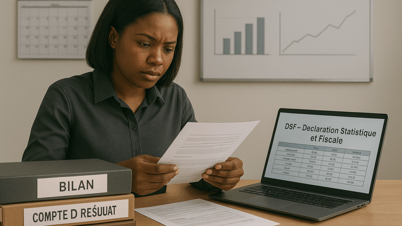 alt="Déclaration Statistique et Fiscale DSF au Cameroun"