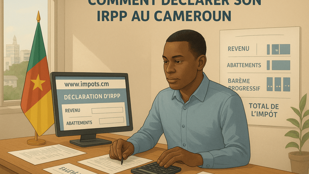 alt="Comment déclarer son IRPP au Cameroun pour salariés et entrepreneurs"