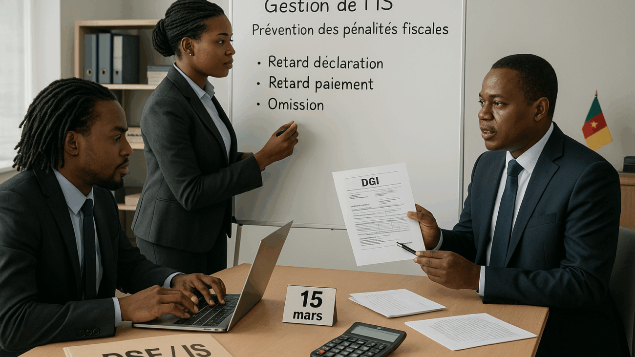 alt="Comment éviter les pénalités de l’Impôt sur les Sociétés IS au Cameroun"